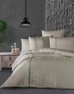 First Choice Спално бельо „Modalife Soil“ Deluxe Сатен – 100% памук – 6 части – за спалня