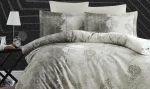 First Choice Спално бельо „Lona Dark Green“ памучен сатен – 100% памук – 7 части – за спалня - Image 2