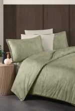 La Romano Спално бельо „Marlen Cedar“ Premium Satin – 100% памук – 6 части – за спалня - Image 2