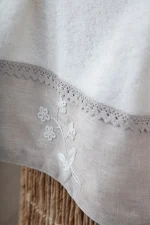 Ecocotton Комплект халати и кърпи „Ayliz“ – крем – 100% органичен памук – 8 части - Image 9