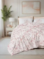 Cotton Box Спално бельо „Serava Somon“ Bohem Ranforce – 100% памук – 3 части – за единично легло