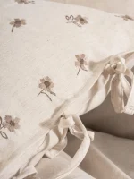 Cotton Box Спално бельо „Arie“ Cotton Keten – 25% лен и 75% памук – 6 части – за спалня - Image 2