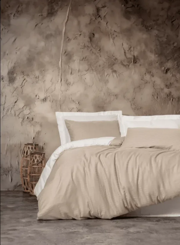 prod_9e9b56a8-de23-41ba-a1cb-f37ddd4c3c29 Cotton Box Спално бельо „Smart Bamboo Beige“ Bambu Saten – 60% памук и 40% бамбук – 6 части – за спалня - Image 1