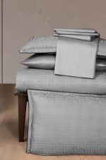 La Romano Спално бельо „Rodel Ash“ Premium сатин – 100% памук – 6 части – за спалня - Image 2