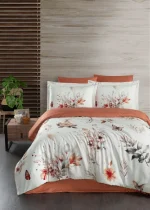First Choice Спално бельо „Senyana“ 3D Satin – 100% памук – 6 части – за спалня