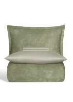 La Romano Спално бельо „Marlen Cedar“ Premium Satin – 100% памук – 6 части – за спалня - Image 3