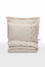 Cotton Box Спално бельо „Arie“ Cotton Keten – 25% лен и 75% памук – 6 части – за спалня - Image 4