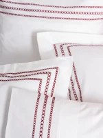 Cotton Box Спално бельо „Helya Beyaz“ Classic Akfil – 100% памук – 6 части – за спалня - Image 2