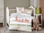 First Choice Детско спално бельо „Toys“ Бамбук Сатен – 100% бамбук – 4 части – за бебешко легло