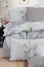 La Romano Спално бельо „Tunar“ Premium сатен – 100% памук – 6 части – за спалня - Image 2