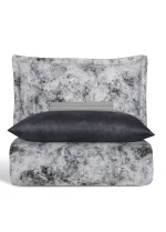 La Romano Спално бельо „Sirene Cobalt“ Premium Satin – 100% памук – 6 части – за спалня - Image 3