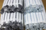 Хавлиени кърпи „Blue Stripe“ – 100% памук – 2 части - Image 2