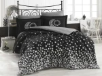 „Hobby Poplin Star’s Siyah“ Спално бельо – 4 части – за спалня