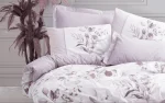 Cotton Box Спално бельо „Nadia Lila“ Ranforce – 100% памук ранфорс – 5 части – за спалня с два плика - Image 2