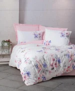 Cotton Box Спално бельо „Jayda Pembe“ Ranforce – 100% памук ранфорс – 4 части – за спалня