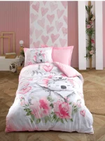 Cotton Box Junior Ranforce Koala Pembe – единичен спален комплект с чаршаф с ластик 100х200+30 - Image 2
