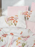 Cotton Box Спално бельо „Lilura Pembe“ Ranforce – 100% памук – 3 части – за единично легло - Image 2