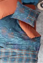 Cotton Box Спално бельо „Pleds Tarçın“ Ranforce – 100% памук ранфорс – 3 части – за единично легло - Image 2
