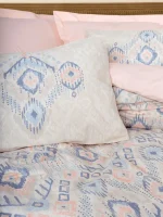 Cotton Box Спално бельо „Liva Blue“ Ranforce – 100% памук ранфорс – 3 части – за единично легло - Image 2