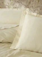 Cotton Box Спално бельо „Elegant Saten Bej“ Elegant Saten – 100% памук сатен – 3 части – за единично легло - Image 2