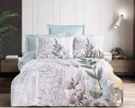 Altınbaşak Спално бельо „Vivida Mint“ Creaforce – 100% памук – 4 части – за спалня