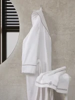 Мъжки сет халат Guher + кърпа – Cotton Box - L/XL - Image 3