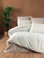 Cotton Box Спално бельо „Polite Tarcin“ Majestic Series – Памук Поплин – 6 части – за двойно легло