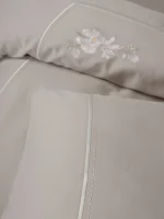 Cotton Box Спално бельо „Alameda Lila“ Nakışlı Saten – 100% памук сатен – 6 части – за спалня - Image 3