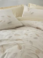 Спално бельо „Blade Bej“ Cotton box -6 части - Image 2