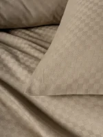 Cotton Box Спално бельо „Plaid Vizon“ Ranforce – 100% памук ранфорс – 4 части – за спалня - Image 2