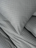 Cotton Box Спално бельо „Plaid Gri“ Памук Ранфорс – 100% памук – 4 части – за спалня - Image 3