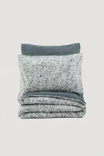Cotton Box Спално бельо „Molly Antrasit“ Minimal Ranforce – 100% памук ранфорс – 4 части – за спалня - Image 3