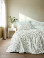 Спално бельо „Nola Mint“  Cotton Box - 5 части - за спалня - Image 3