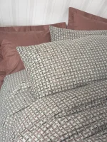 Cotton Box Спално бельо „Mote“ Ranforce – 100% памук ранфорс – 5 части – за спалня с два плика - Image 2