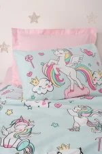 Cotton Box Спално бельо „Twinka Pembe“ Памук Ранфорс – 3 части – за единично легло - Image 3