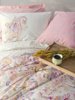 Cotton Box Спално бельо „Muna Bohme“ Ranforce – 100% памук ранфорс – 5 части – за спалня с два плика - Image 2