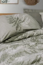 Спално бельо „Frond-Haki“  Cotton Box - 5 части - за спалня - Image 2