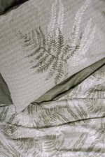 Спално бельо „Frond-Haki“  Cotton Box - 5 части - за спалня - Image 3
