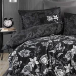 Clasy Спално бельо „Vilya V2“ Delux Saten – 100% памук сатен – 6 части – за спалня - Image 2