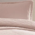 Majoli Памучно покривало „Manu Today Pink“ Stone Washed – 100% памук – 3 части – 240×220 см - Image 2