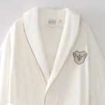 Ecocotton Комплект халати и кърпи „Ayliz“ – крем – 100% органичен памук – 8 части - Image 4