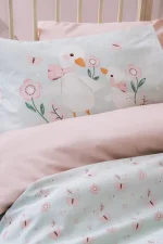 Cotton Box „Mamiduck Pembe“ бебешки спален комплект – 100% памук ранфорс - Image 2