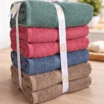 Hobby Комплект хавлиени кърпи – 100% памук – 4 части – 70×140 см - Image 2