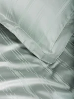 Cotton Box Спално бельо „Stripe Mint“ Smart Bambu Saten – 60% бамбук и 40% памук – 6 части – за спалня - Image 5