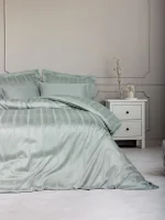 Cotton Box Спално бельо „Stripe Mint“ Smart Bambu Saten – 60% бамбук и 40% памук – 6 части – за спалня - Image 16