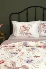 First Choice Ervona – двоен спален комплект от 100% памучен сатен, 6 части за спалня - Image 2