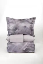 First Choice Спално бельо „Ruska Lilac“ Памучен сатен – 100% памук – 6 части – за спалня - Image 4
