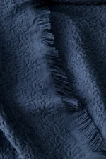 First Choice Lude Crown Blue – памучен пике комплект за спалня, 4 части - Image 3