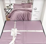 First Choice Спално бельо Snazzy Lavender – 100% Памук сатен - 7 части за Спалня/Приста с два плика - Image 3