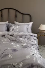 First Choice Спално бельо „Tolena Mor“ Памучен сатен – 100% памук – 7 части – за спалня с два плика - Image 2